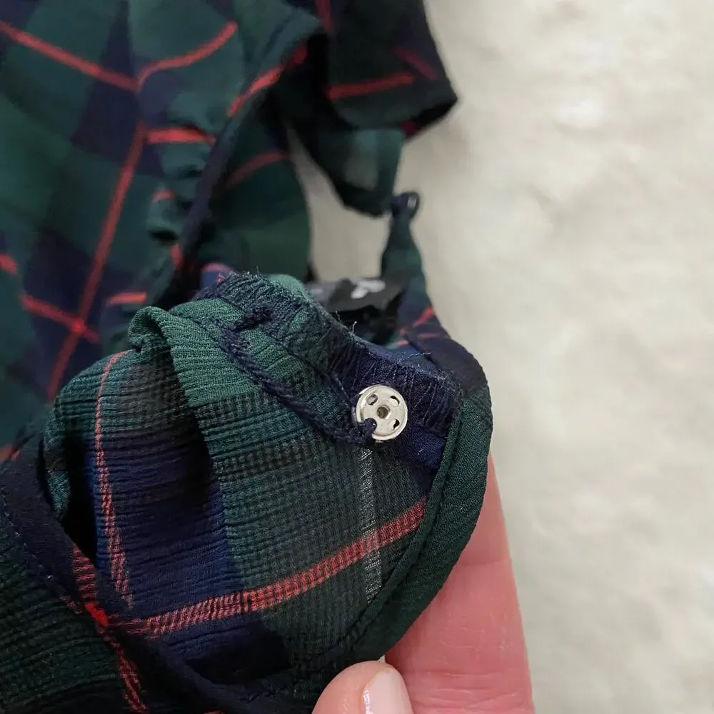 J. Crew Plaid Dress
